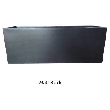 Rectangle Huge Fibrecrete Planter – Set of 4