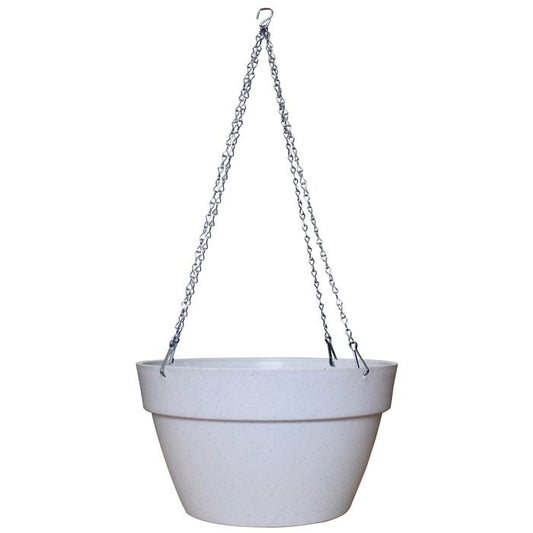AquaTerra Self-Watering Terrazzo Hanging Basket – 32cm