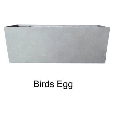 Rectangle Huge Fibrecrete Planter – Set of 4