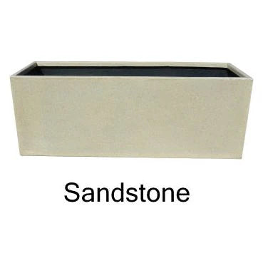 Rectangle Huge Fibrecrete Planter – Set of 4