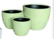 Philo Leaf Baby Green – Set of 3