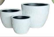 Philo Leaf White – Set of 3